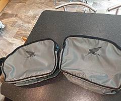 Honda motorcycle pannier insert bags