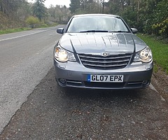 Chrysler 2007 uk plate swap