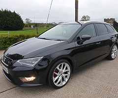 2014 SEAT LEON FR ST TOURER TECHNOLOGY PACK 2.0 TDI 150BHP 6-SPEED £20 12 MONTH TAX