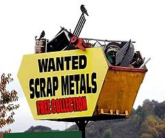 All scrap metal wanted lifted free