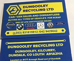 Wanted plastic for recycling