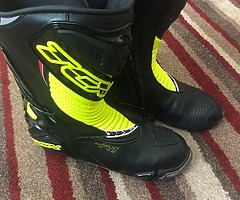 Motorbike boots size 11 - Image 3/3