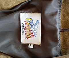 Original Excelled Fringed suede leather jacket - Image 3/4