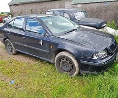 1999 Skoda Octavia 1.9 diesel. Parts only.