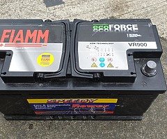 2 batterys