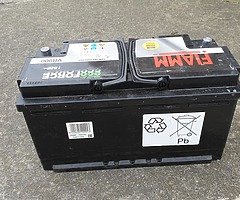 2 batterys