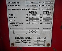 FOR SALE: 2010 Scrap Tipping Trailer - Image 3/8