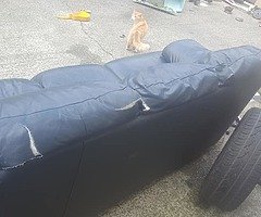 leather couch and sofa - Image 3/5