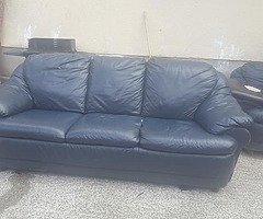 leather couch and sofa - Image 5/5