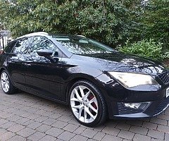 2014 SEAT LEON FR ST TOURER TECHNOLOGY PACK 2.0 TDI 150BHP 6-SPEED £20 12 MONTH TAX