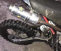 125cc demon x pitbike stomp