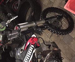 125cc demon x pitbike stomp