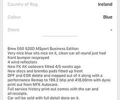 Bmw 520D Msport