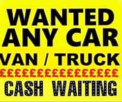 Scrap cars wanted