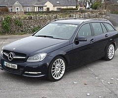 2013 Mercedes-Benz C-Class black