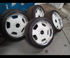 18” Genuine Work Eurolines 9J Front 10J Rears - Image 6/6