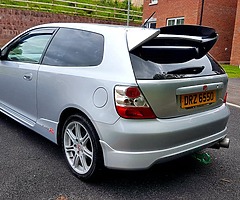 05 honda civic sport facelift full mot full type r rep mugen spoiler