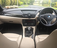 BMW X1 SDrive 1.8D SE. 6SP2012. Cream Leather interior Irish Car. Lady Owner. Full Service history - Image 7/9
