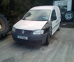 Vw caddy 1.9 tdi for breaking