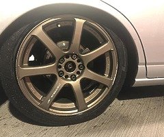 Looking for Swaps/cash sale Genuine 18” Work Emotion XT7 5x114.3 multifitment