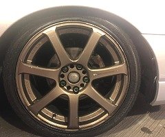 Looking for Swaps/cash sale Genuine 18” Work Emotion XT7 5x114.3 multifitment - Image 3/6