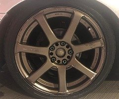 Looking for Swaps/cash sale Genuine 18” Work Emotion XT7 5x114.3 multifitment - Image 5/6