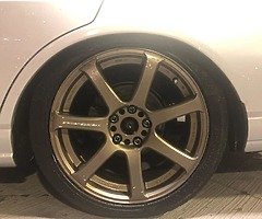 Looking for Swaps/cash sale Genuine 18” Work Emotion XT7 5x114.3 multifitment - Image 6/6