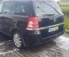 08 zafira 1.7cdti 7 seater