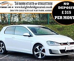 2014 VW GOLF GTI 3 DR SAT NAV FULL VW SERVICE HISTORY 2 OWNERS PARK PILOT IMMACULATE & FINANCE - Image 7/7