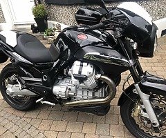 2009 moto guzzi z12 sport with panniers etc