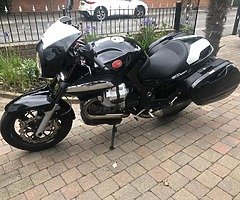 2009 moto guzzi z12 sport with panniers etc