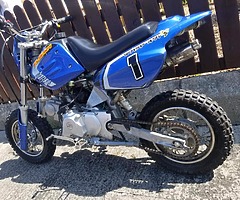 50cc pitbike semi automatic