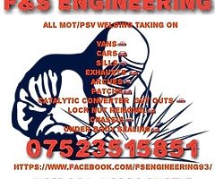 Motor welding lock nut removal underbody seals from£60