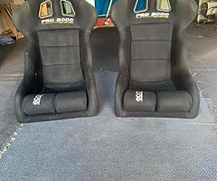 Two sparco rally seats for sale indate till 2021 call or txt [hidden information]