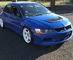 2003 Mitsbushi EVO 7 9 Kitted