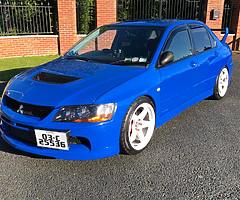 2003 Mitsbushi EVO 7 9 Kitted