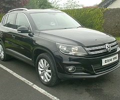 2014 Vw Tigaun 2.0Tdi 4Motion High Spec Match, with Nav