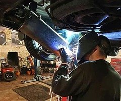Motor welding locknut removal service