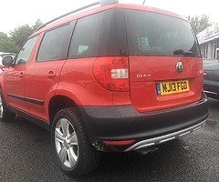 2013 (131) SKODA YETI 4X4 2.0 DIESEL SE PLUS
