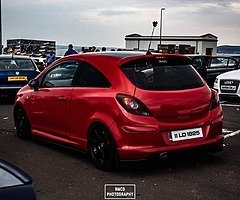 Corsa D le flame red bumper for sale - Image 3/3