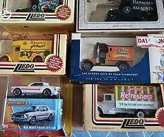 Diecast models. Dinky. Matchbox. Lledo. Corgi