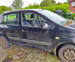 Car for scrap or repair