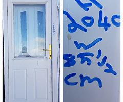 Pvc back doors