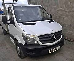2014 Mercedes Sprinter Dropside/Tail Lift Or recovery .Low Miles.1 owner