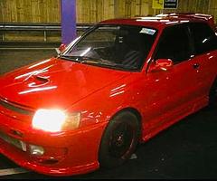 1990 Red TOM's Mk1 GT Starlet