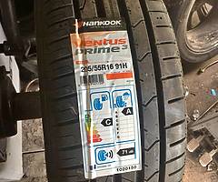 New tyres