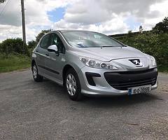 2010 Peugeot 308 Nct and tax