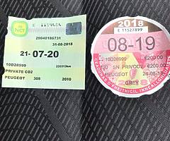 2010 Peugeot 308 Nct and tax - Image 10/10