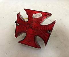 Motorcycle custom rear tail light Maltese cross new £25