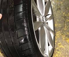 Set of genuine golf alloys 19”